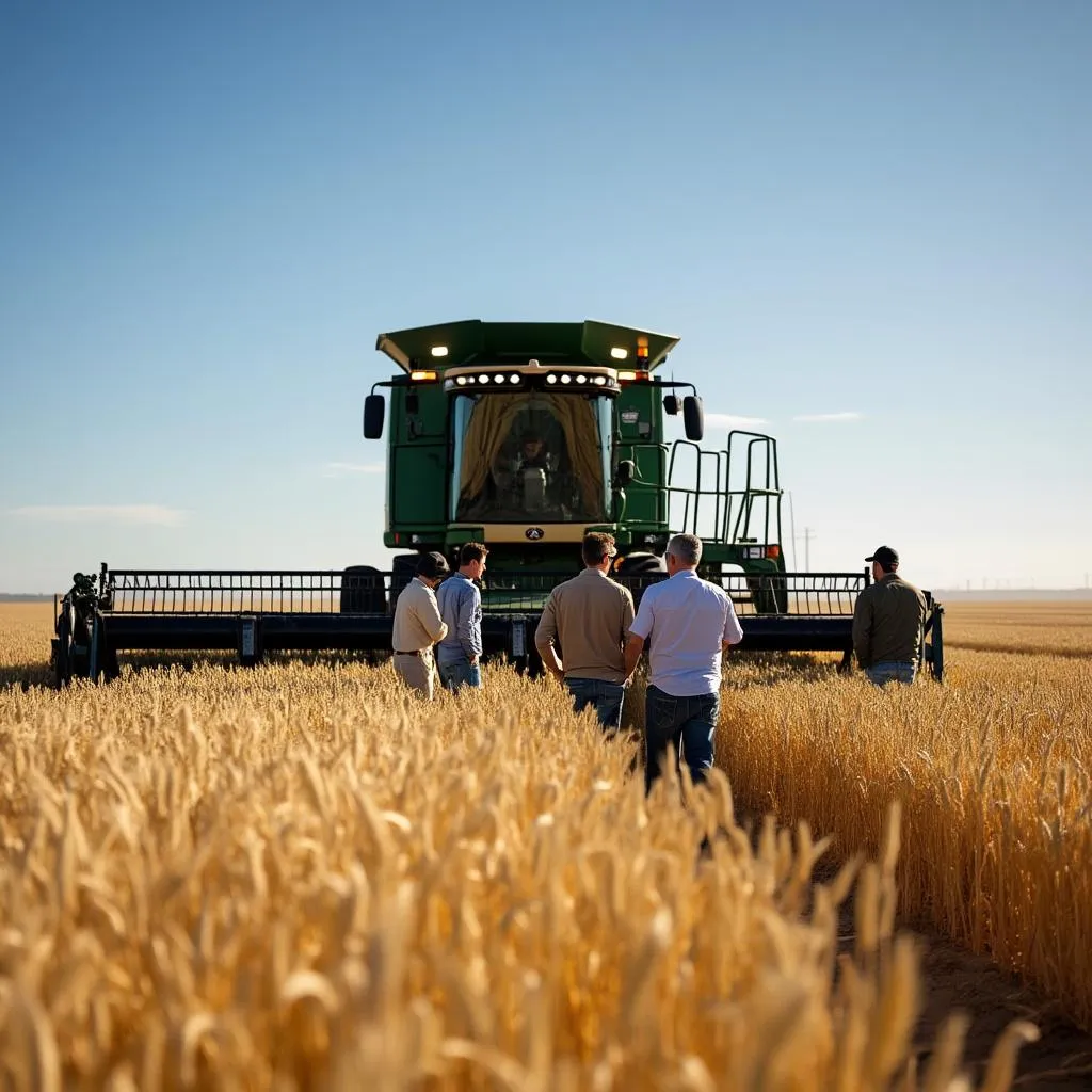 Visita a proyecto agroindustrial en la Pampa