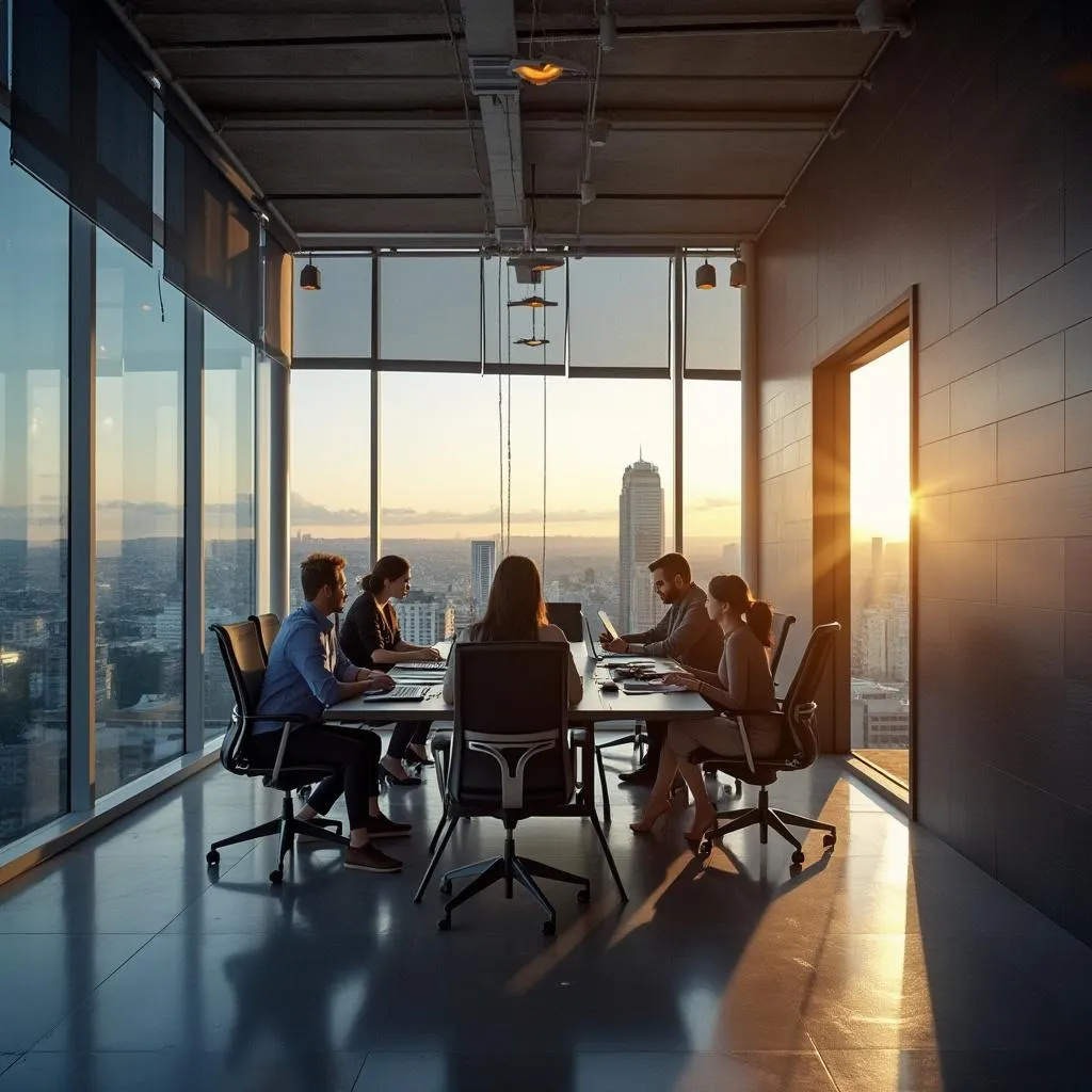 Oficinas modernas de ArgentInvest